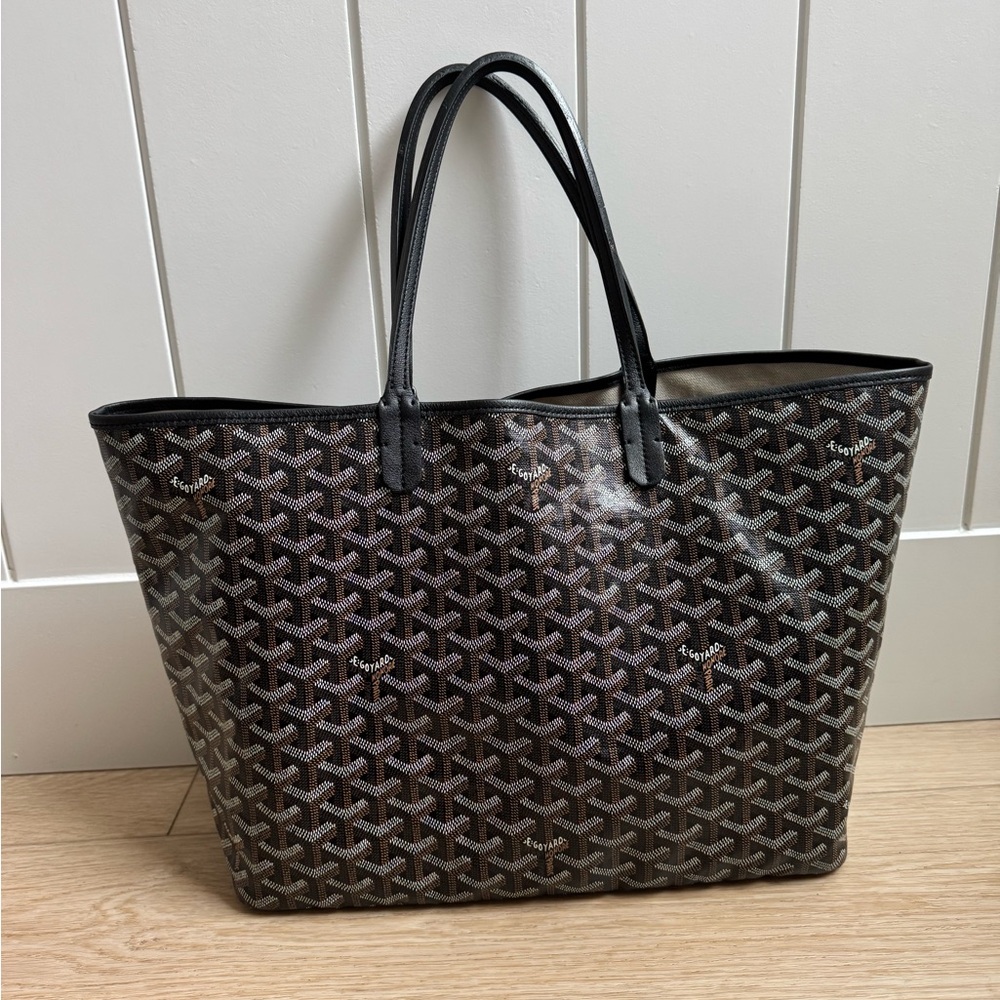 Goyard St Louis PM Tote - Black